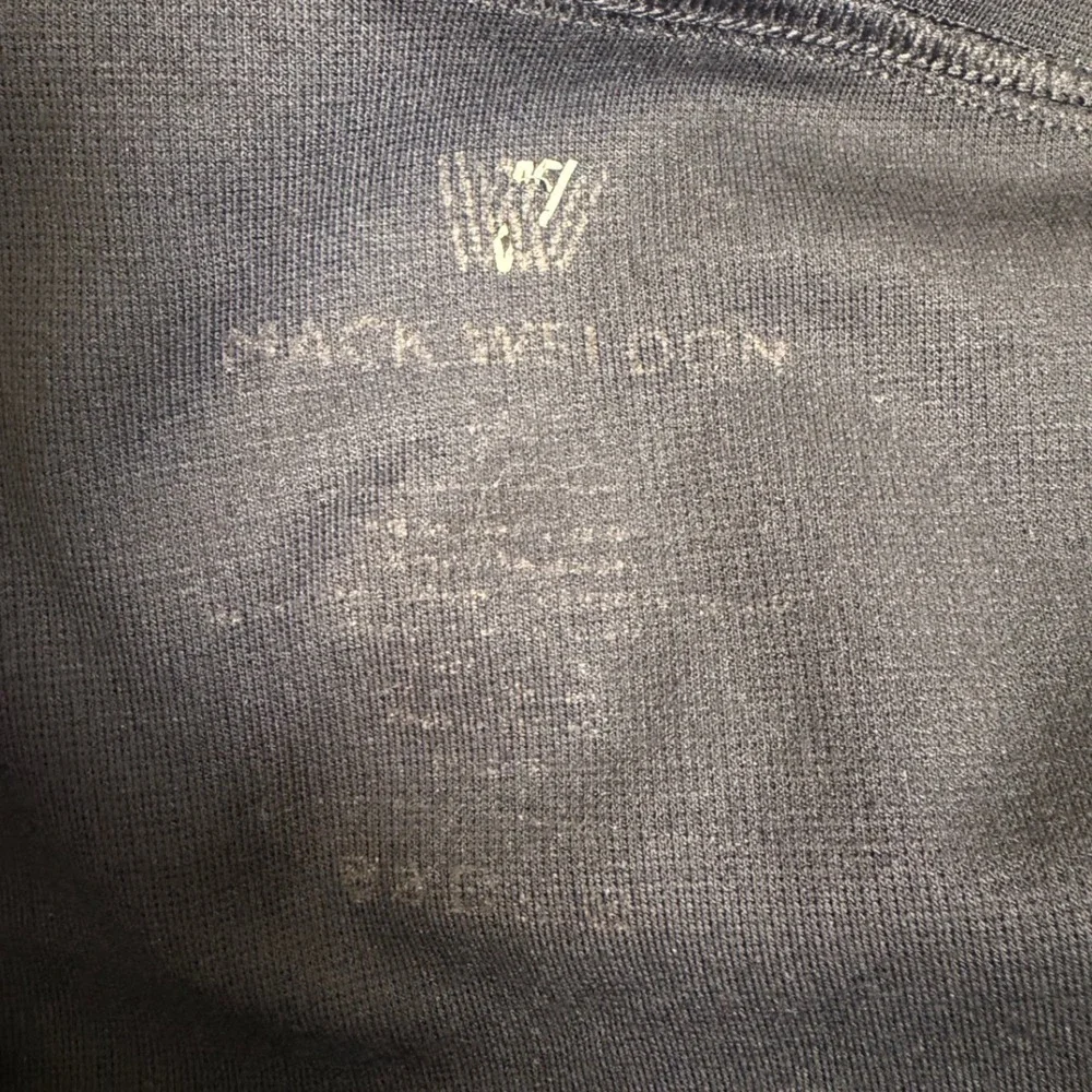 Mack Weldon Ace Sweatshort Navy Blue Mens Size L Cotton Blend French Terry